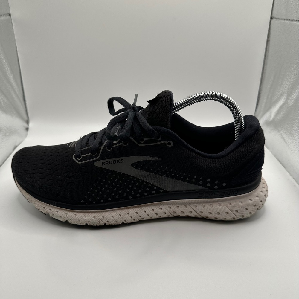 Brooks Glycerin 18 Running Shoes Womens 9.5 Black Good DNA LOFT Cushioning
